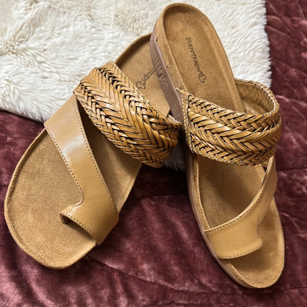 Baretraps Jainna Raffia Wedge Slide